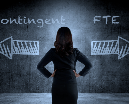 Contingent vs FTE decisions for managers